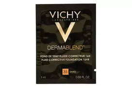 Vichy DERMABLEND Hydrating Liquid Foundation, 35 Sand, 1 ml Sample