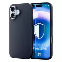 3mk Protection 3mk Hardy Silicone phone case with MagSafe support for iPhone 16 Plus gray