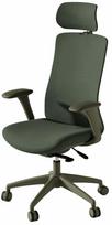 Darbo kėdė Desktronic SitOne, 62 x 69 x 118 - 127 cm, žalia sp.