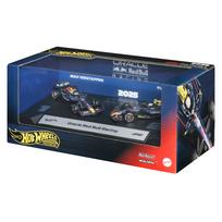 Žaislinių automobilių rinkinys Mattel Hot Wheels Premium Formula 1 Oracle Red Bull JMM95, 1:64, mėlyna sp.