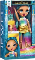 Lėlė su priedais Rainbow High My Fashion Style Jewel Richie, 28 cm, žalia sp.
