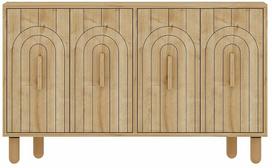 Konsolinis staliukas Kalune Design Tiger, sapphire oak sp., 29.6 cm x 120 cm x 73.6 cm