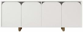 Konsolinis staliukas Kalune Design Lazio Bohem 180, balta sp., 45 cm x 180 cm x 75 cm