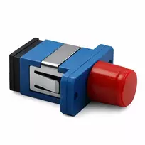 Qoltec Fiber optic hybrid adapter SC/UPC - ST/UPC | Simplex | Multimode