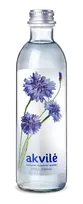 Akvile Mineral water, still, glass, 0.33l(DEP) (flowers)