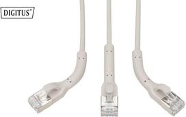 Digitus Tinklo laidas CAT 6A F/FTP varinis, grey, 2m, 10 vnt.