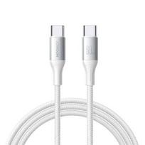 Joyroom Type-C - Type-C zibens sērijas kabelis A28, 60W, 480mb/s, 2m, White (S-A28_CCW2)