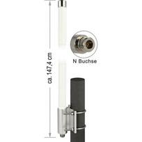 DELOCK Antenne LoRa     omnidir. N-Bu 8dBi  147cm outd. weiß