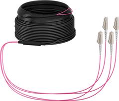 EFB EFB Elektronik O8303S30OM4 InfiniBand / optinio pluošto kabelis 30 m 4x LC U-DQ(ZN) BH Beige, Black, Purple