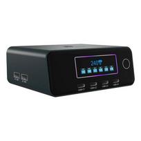 Įkroviklis Icy Box ICY BOX IB-PS2401 Universalus Black Kintamosios srovės Greitas įkrovimas Vidaus