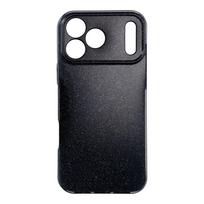 Dėklas, skirtas iPhone 18 Pro Max / 17 Pro Max skaidrus dėklas 2 mm Blink (spalva: juoda)