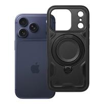 Dėklas, skirtas iPhone 18 Pro / 17 Pro Frost Armor (spalva: juoda)