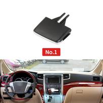 Automobilio interjero aksesuarai Priekinės centrinės oro kondicionieriaus ventiliacijos angos skirtukas Apkabos Remonto rinkinys, skirtas Toyota ALPLARD NO.4 gray