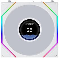 Wentylator Lian Li Uni Fan TL LCD Flex Wireless ARGB PWM Reverse Blade 120mm White (G9F.12RTLLCD1F1W.00) | G9F.12RTLLCD1F1W.00 | 4718466023568