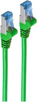 Shiverpeaks Patchcord Cat.6A, S/FTP, Green, 0.5m (BS75711-0.5G) | BS75711-0.5G | 4017538119445