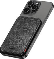 Powerbank Azo SHARGE CarbonMag 5K Powerbank, 15W Qi, 20W USB-C - 5.000mAh, Black (YDD-SG-C3TXWCX-HEI) | YDD-SG-C3TXWCX-HEI | 6973154657779