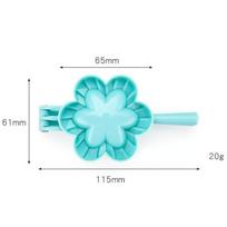 Household Dumplings Open and Close Mold Bread Stuffed Bun Kitchen Baking Convenient set Handmake Wonton Simple Making Mould Gift white