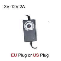 12V DC 120mm 3000RPM Ventiliatorius 12025 Aušinimo AC maitinimo Valdiklis 12cm 220V Btc Mašinos Korpusas Darbo stotis Spintelė Radiatorius Serveris 3 fans set EU Plug