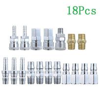 Air Hose Fittings Male Female Barb Coupler Compressor Air Tools Female Barb Coupler Smooth Appearance Compressor Air Tools white