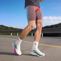 361° Men's Semi-Elastic Quick-Dry Compression Running Shorts L brown