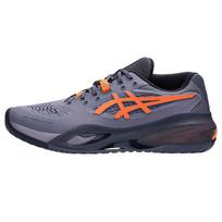 ASICS Abrasion Resistant Low top Tennis Shoes Men's Purple 1041A487-500 39 gray