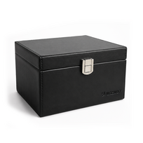 Wozinsky WPB-R16 RFID signalo blokavimo dėžutė belaidžiams raktams su skyreliais 16x12x9 cm - juodas