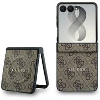 Guess 4G Classic MagSafe dėklas Samsung Galaxy Z Flip 8 - rudas