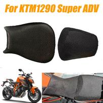 Motociklo 3D tinklelio sėdynės dangčio šilumos izoliacija sėdynės pagalvėlės dangtelio apsauga, skirta KTM 1290 Super Adventure 1190 ADV orange