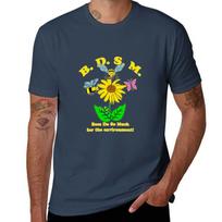 BDSM-Bees-Do-So-Much-for-the-environment-- T-Shirt t shirts for man cotton funny man graphic t shirt T-Shirt S black
