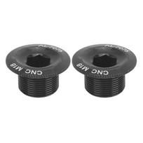 2Pcs Aluminum Alloy Crank Arm Fixing Bolt 18mm Crank Arm Screws  Cycling Parts M18