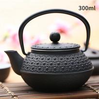 Ketaus arbatinukas, vandens virimo virdulys, sveikas be dangos, buitinis arbatos gaminimo puodas, arbatos indai, japoniškas Tetsubin, geležinis butelis