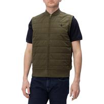 Polo Ralph Lauren FW26 Zipper Sleeveless Spliced Embroidered Vest Men vest 710952075-002 M black