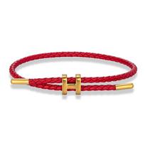 Reguliuojama 3 mm raudona pintos odos apyrankė vyrams ir moterims Nerūdijančio plieno papuošalai Klasikinė paprasta unisex poros dovana Adjustable tamsiai mėlyna spalva