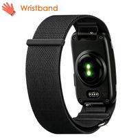 New Nylon Watch Strap for Garmin CIRQA Replacement Wristband Lightweight for Garmin CIRQA Smart Band Breathable Adjustable Sport For Garmin CIRQA black