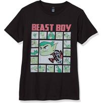 WARNER BROS Teen Titans Go Beastboy Boxup Boy's Premium Solid Crew Tee XXXXL gray