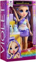 Lėlė su priedais Rainbow High My Fashion Style Violet Willow, 28 cm, violetinė sp.