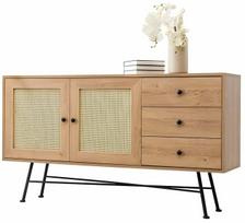 Konsolinis staliukas Kalune Design Nala 160, medžio sp., 40 cm x 160 cm x 90 cm