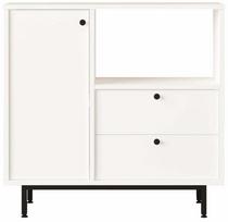 Daugiafunkcinė virtuvės spinta Kalune Design RE1-W, balta sp., 35.5 cm x 88 cm x 85 cm