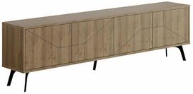 Televizoriaus spintelė Kalune Design Dune, hitit sp., 29.6 cm x 180 cm x 50 cm