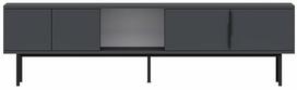 Televizoriaus spintelė Kalune Design Ramsey, antracito sp., 29.6 cm x 180 cm x 50 cm