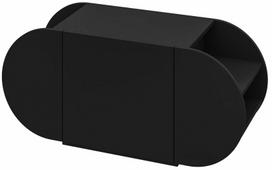 Batų spintelė Kalune Design Pozy, juoda sp., 40.4 cm x 110 cm x 50 cm