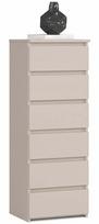 Komoda Akord CL6 PK, kašmyro sp., 109 cm x 40 cm x 35 cm