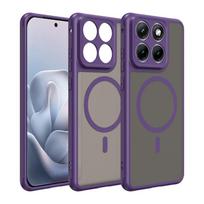 For Motorola Moto Edge 70 Fusion 70 Fusion Plus Case Semi-Transparent Frosted Matte PC+TPU Anti-fingerprint Translucent Cover Motorola Edge 70 Fusion gray