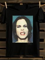 Ville Valo HIM Band Logo T-shirt XXL beige