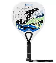 Padelio raketė Joma Blast Pro HRD Juanlu Esbri - white/royal blue