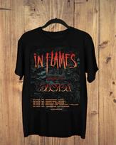 Rare Collection In Flames Tour Band Gift For Fan Full Size T-shirt S-5XL K1308 L beige