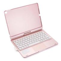 Dėklas iPad 10,2 colio su „Bluetooth“ klaviatūra, rašiklio laikikliu, RGB foniniu apšvietimu, pasukama, sulankstoma stovas iPad 9, 8, 7 kartos for iPad 10.2inch