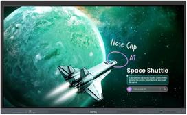 Interaktyvi lenta BenQ RE6505E 165,1 cm (65") 3840 x 2160 px lietimui jautrus ekranas Black USB (9H.FCRTK.DE2) | 9H.FCRTK.DE2 | 4718755098338