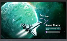 Interaktyvi lenta BenQ RE7505E 190,5 cm (75") 3840 x 2160 px jutiklinis ekranas Black USB (9H.FCSTK.DE2) | 9H.FCSTK.DE2 | 4718755095580