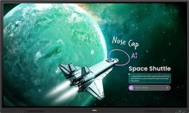 Interaktyvi lenta BenQ RE6505A 165,1 cm (65") 3840 x 2160 px lietimui jautrus ekranas Black USB (9H.FD3TC.DE1) | 9H.FD3TC.DE1 | 4718755098802